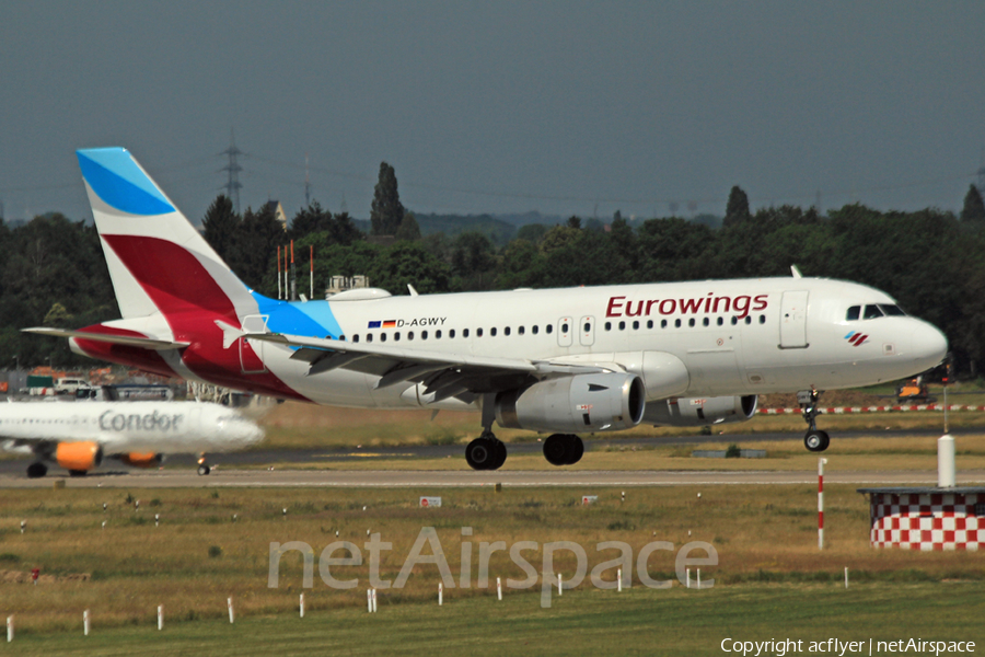 Eurowings Airbus A319-132 (D-AGWY) | Photo 341215