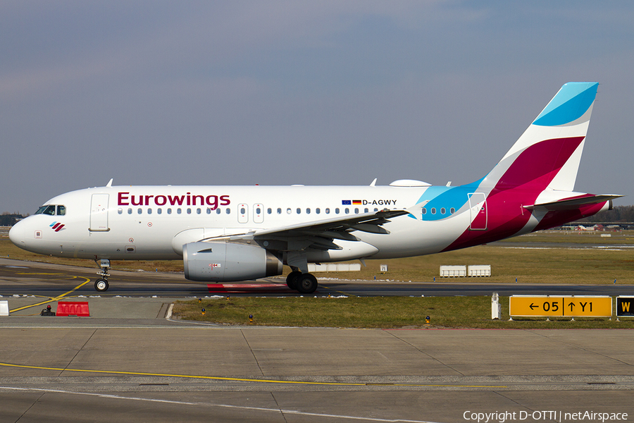 Eurowings Airbus A319-132 (D-AGWY) | Photo 232864