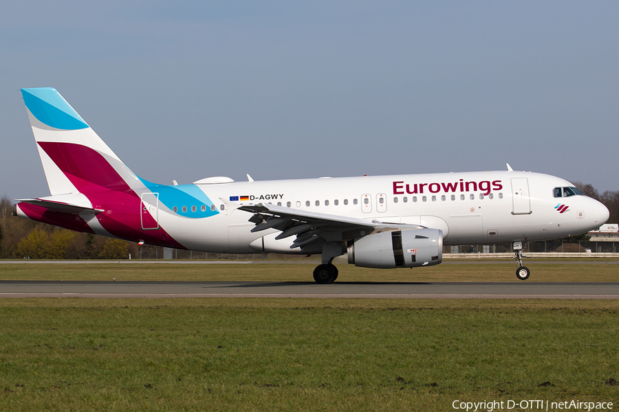 Eurowings Airbus A319-132 (D-AGWY) | Photo 235285