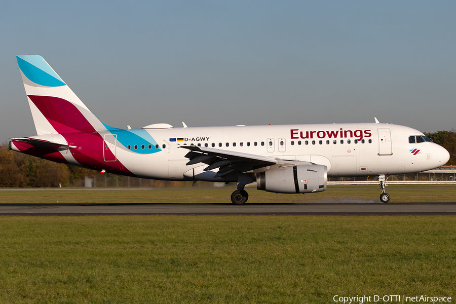 Eurowings Airbus A319-132 (D-AGWY) | Photo 274931