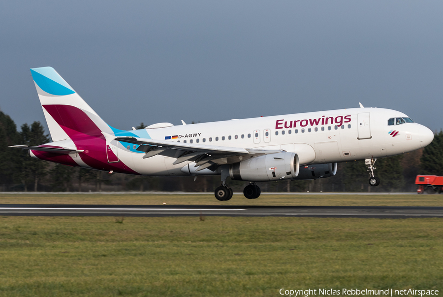 Eurowings Airbus A319-132 (D-AGWY) | Photo 281766