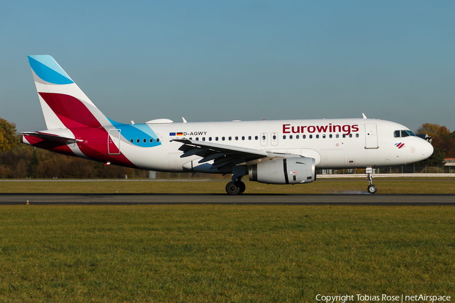 Eurowings Airbus A319-132 (D-AGWY) | Photo 297734