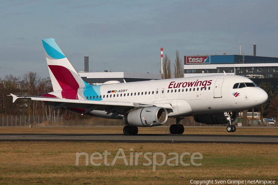 Eurowings Airbus A319-132 (D-AGWY) | Photo 304687