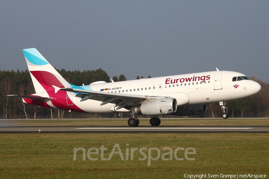 Eurowings Airbus A319-132 (D-AGWY) | Photo 313866