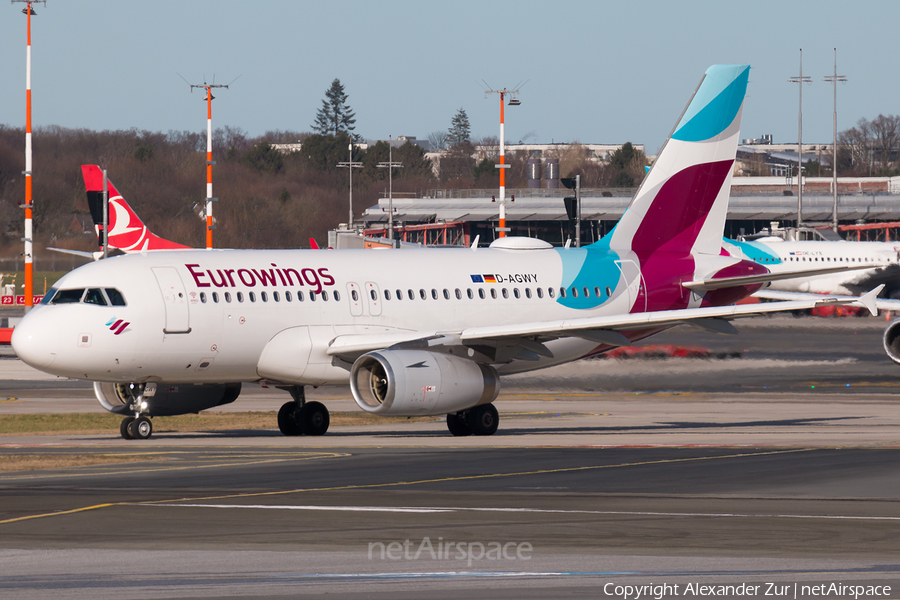 Eurowings Airbus A319-132 (D-AGWY) | Photo 496696