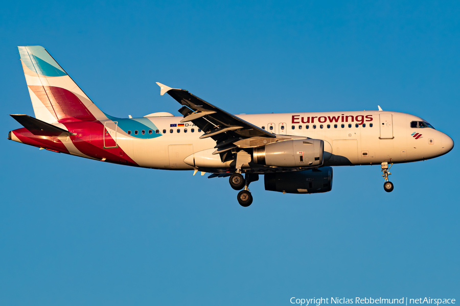 Eurowings Airbus A319-132 (D-AGWY) | Photo 498587