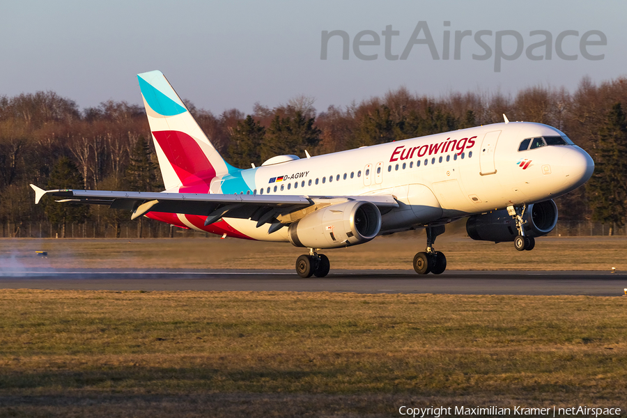 Eurowings Airbus A319-132 (D-AGWY) | Photo 521302