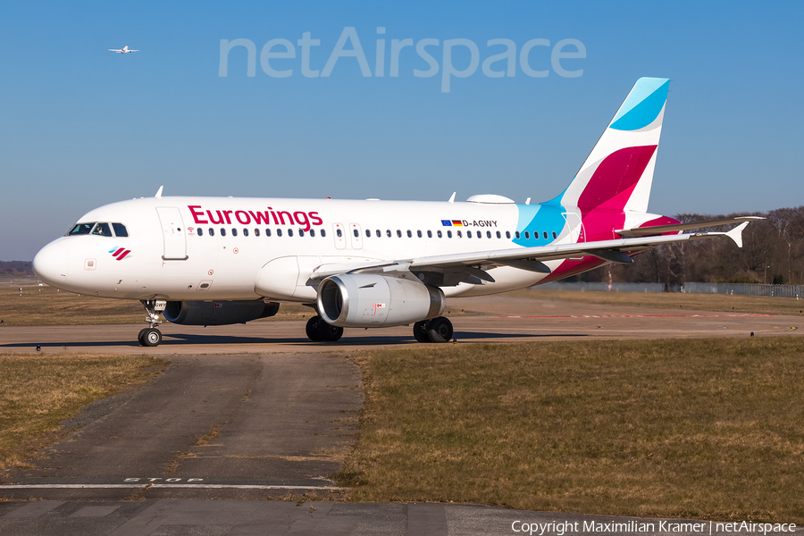 Eurowings Airbus A319-132 (D-AGWY) | Photo 521311