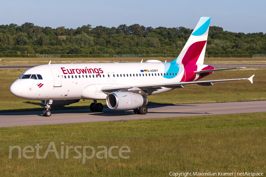 Eurowings Airbus A319-132 (D-AGWY) | Photo 521649