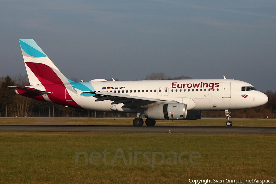 Eurowings Airbus A319-132 (D-AGWY) | Photo 564746