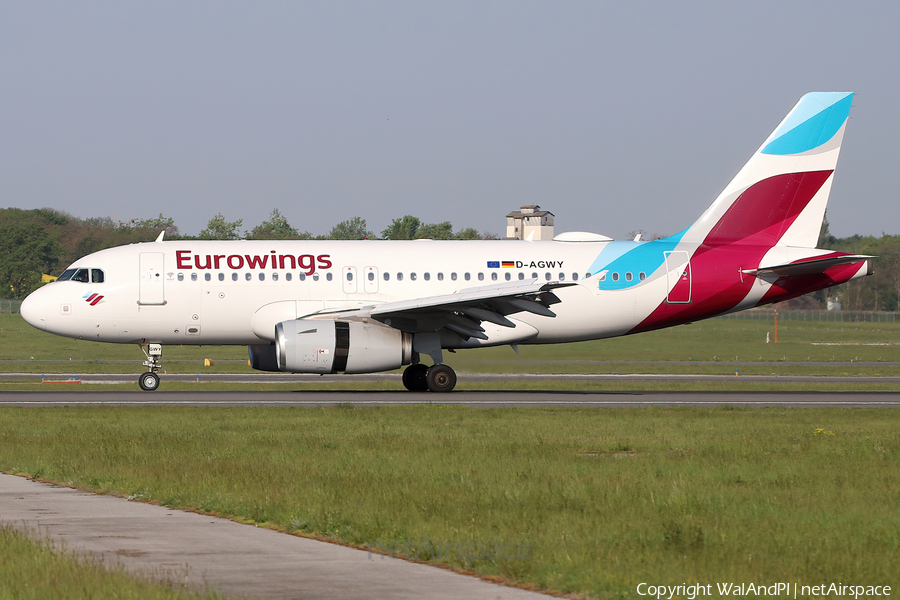 Eurowings Airbus A319-132 (D-AGWY) | Photo 508348