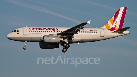 Germanwings Airbus A319-132 (D-AGWY) at  Amsterdam - Schiphol, Netherlands