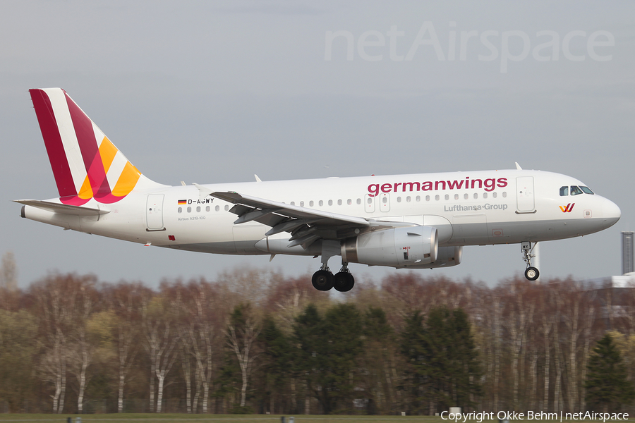Germanwings Airbus A319-132 (D-AGWY) | Photo 104140