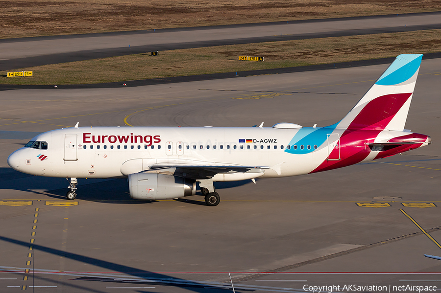 Eurowings Airbus A319-132 (D-AGWZ) | Photo 306255