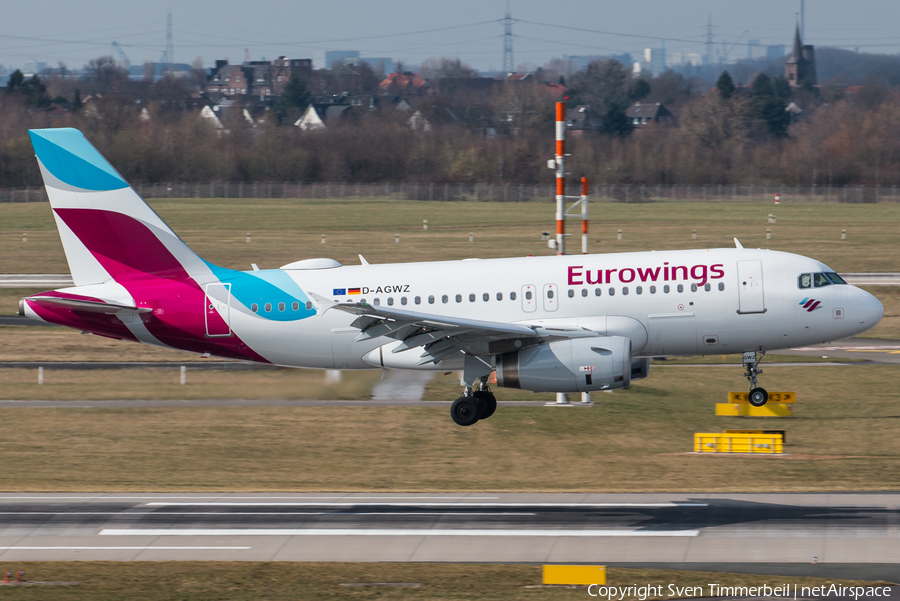 Eurowings Airbus A319-132 (D-AGWZ) | Photo 232260