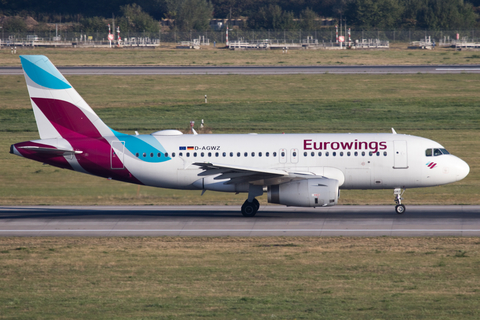 Eurowings Airbus A319-132 (D-AGWZ) at  Dusseldorf - International, Germany
