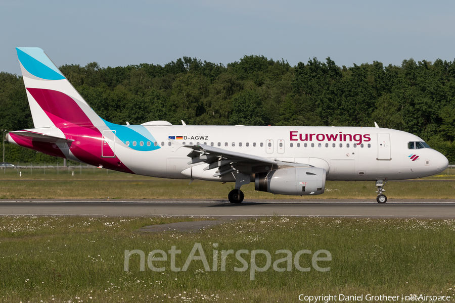 Eurowings Airbus A319-132 (D-AGWZ) | Photo 245130