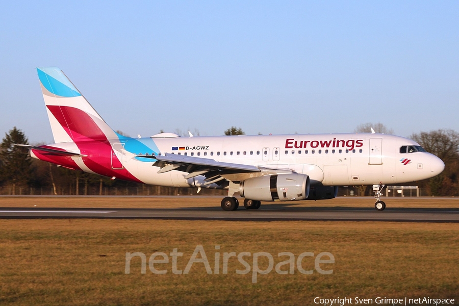 Eurowings Airbus A319-132 (D-AGWZ) | Photo 304694