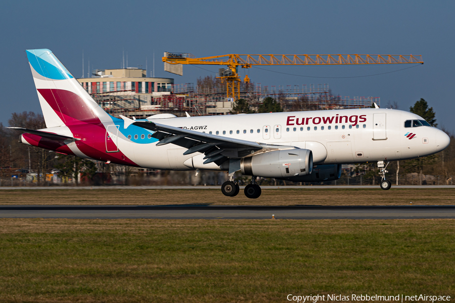 Eurowings Airbus A319-132 (D-AGWZ) | Photo 500197