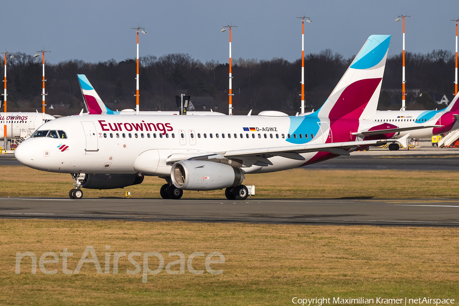 Eurowings Airbus A319-132 (D-AGWZ) | Photo 521119