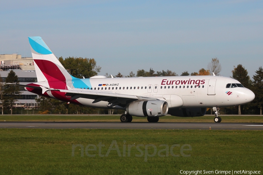 Eurowings Airbus A319-132 (D-AGWZ) | Photo 534030