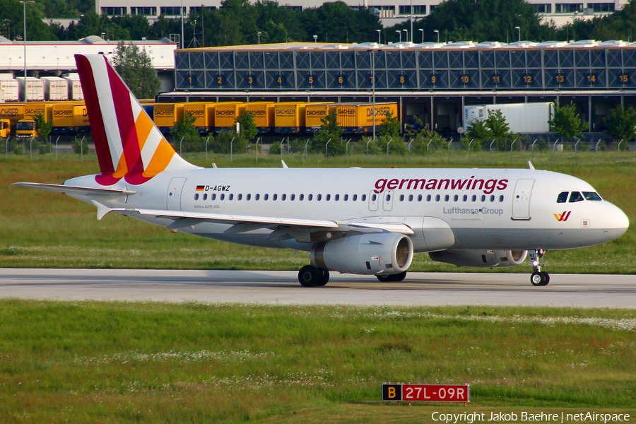 Germanwings Airbus A319-132 (D-AGWZ) | Photo 172401