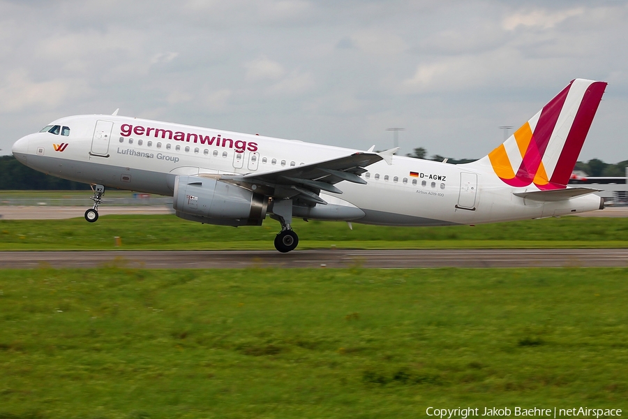Germanwings Airbus A319-132 (D-AGWZ) | Photo 188190