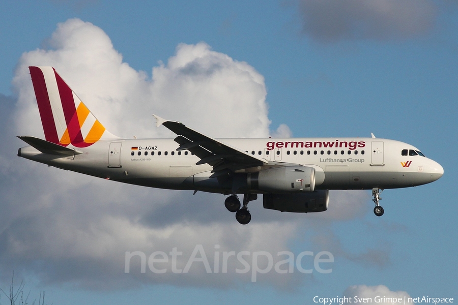 Germanwings Airbus A319-132 (D-AGWZ) | Photo 105786