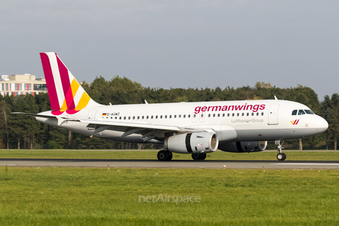 Germanwings Airbus A319-132 (D-AGWZ) at  Hamburg - Fuhlsbuettel (Helmut Schmidt), Germany