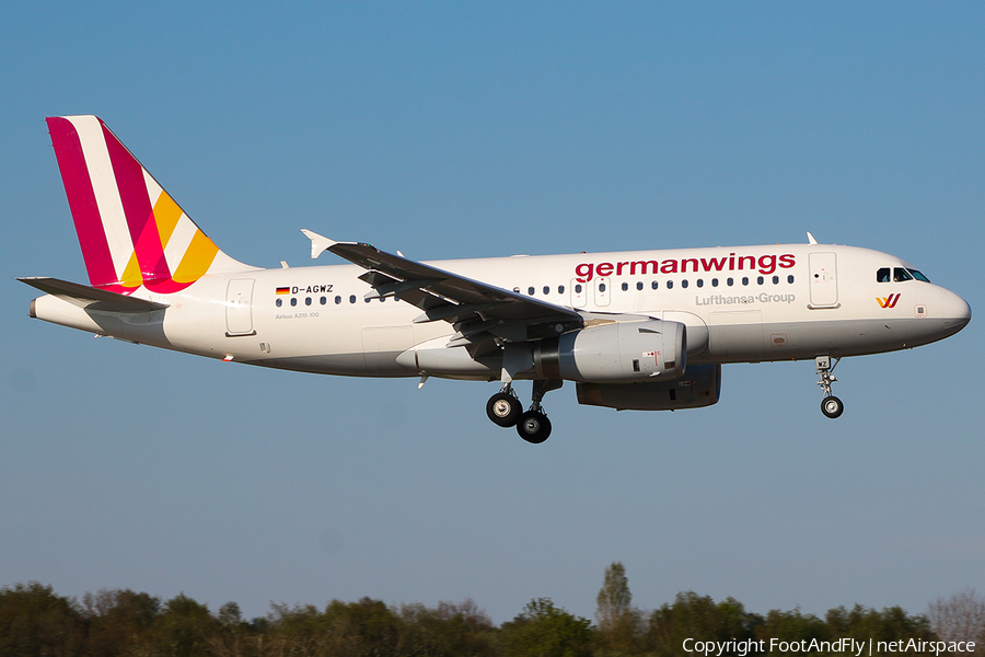Germanwings Airbus A319-132 (D-AGWZ) | Photo 148118