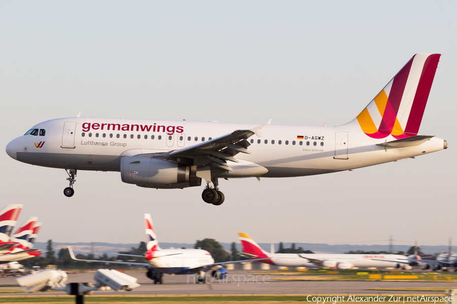 Germanwings Airbus A319-132 (D-AGWZ) | Photo 88551