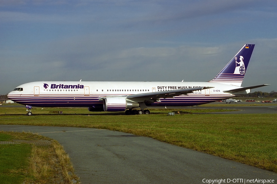 Britannia Airways (Deutschland) Boeing 767-304(ER) (D-AGYA) | Photo 286240
