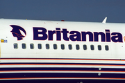 Britannia Airways Boeing 767-304(ER) (D-AGYC) at  Hannover - Langenhagen, Germany