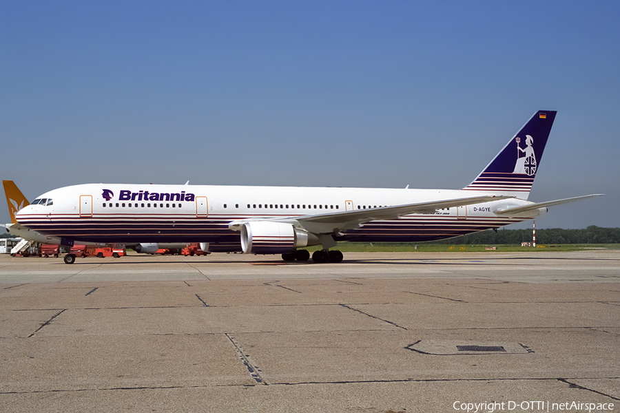 Britannia Airways (Deutschland) Boeing 767-304(ER) (D-AGYE) | Photo 407317