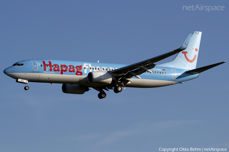 Hapagfly Boeing 737-8K5 (D-AHFA) | Photo 42113