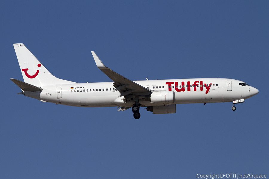 TUIfly Boeing 737-8K5 (D-AHFA) | Photo 392857