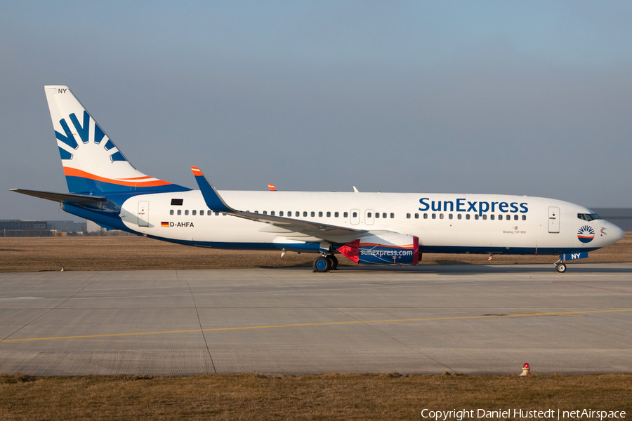 SunExpress Boeing 737-8K5 (D-AHFA) | Photo 644596
