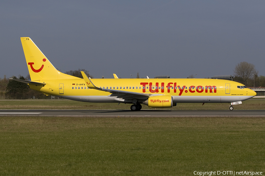 TUIfly Boeing 737-8K5 (D-AHFA) | Photo 273014