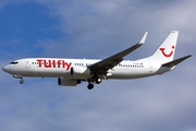 TUIfly Boeing 737-8K5 (D-AHFA) at  Gran Canaria, Spain