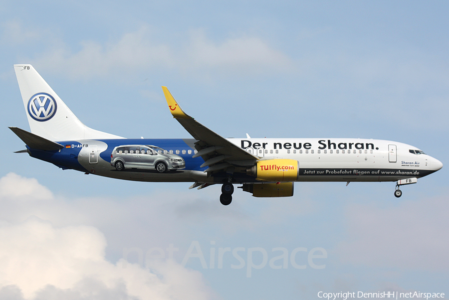 TUIfly Boeing 737-8K5 (D-AHFB) | Photo 408259