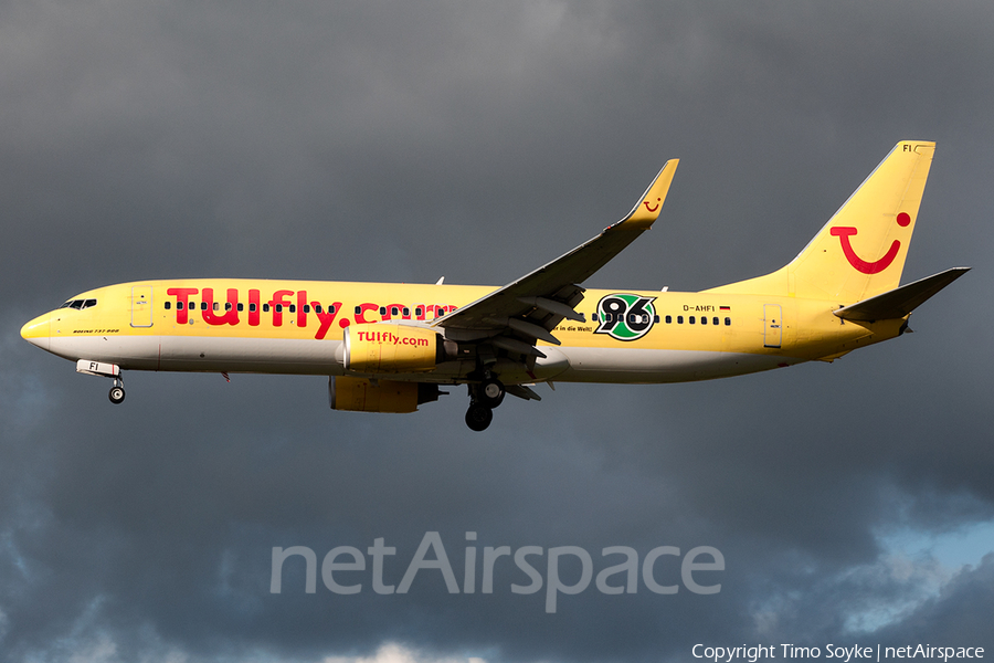 TUIfly Boeing 737-8K5 (D-AHFI) | Photo 33464