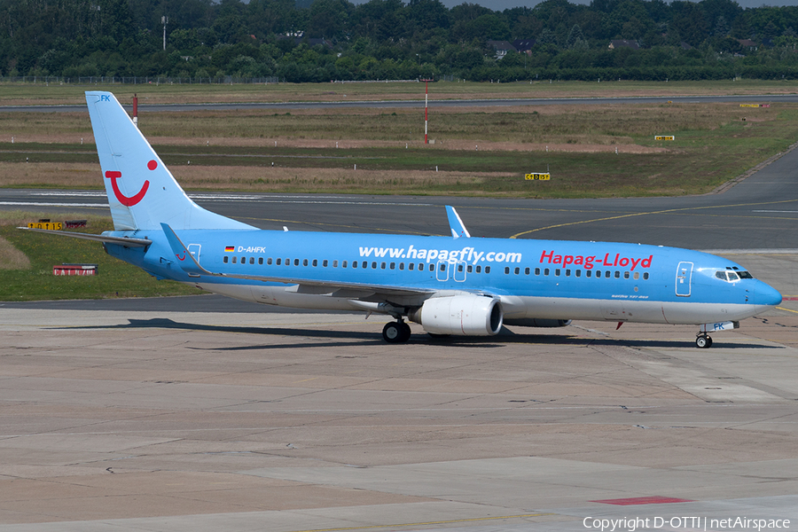 Hapagfly Boeing 737-8K5 (D-AHFK) | Photo 159002