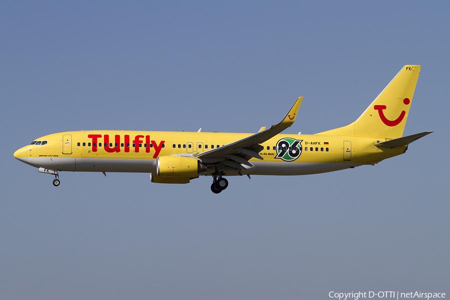 TUIfly Boeing 737-8K5 (D-AHFK) | Photo 380041