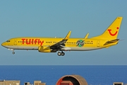 TUIfly Boeing 737-8K5 (D-AHFK) at  Gran Canaria, Spain