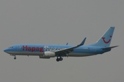 Hapagfly Boeing 737-8K5 (D-AHFM) at  Frankfurt am Main, Germany