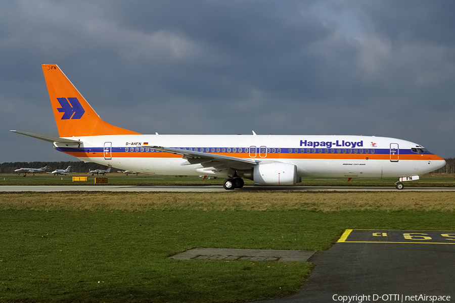 Hapag-Lloyd Boeing 737-8K5 (D-AHFN) | Photo 448739