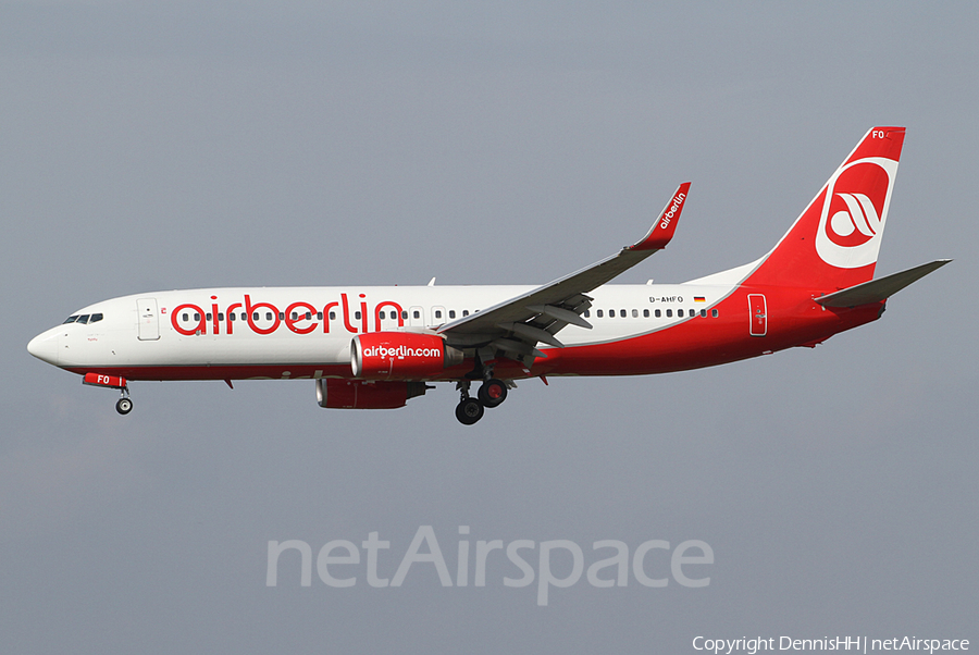 Air Berlin Boeing 737-8K5 (D-AHFO) | Photo 412686