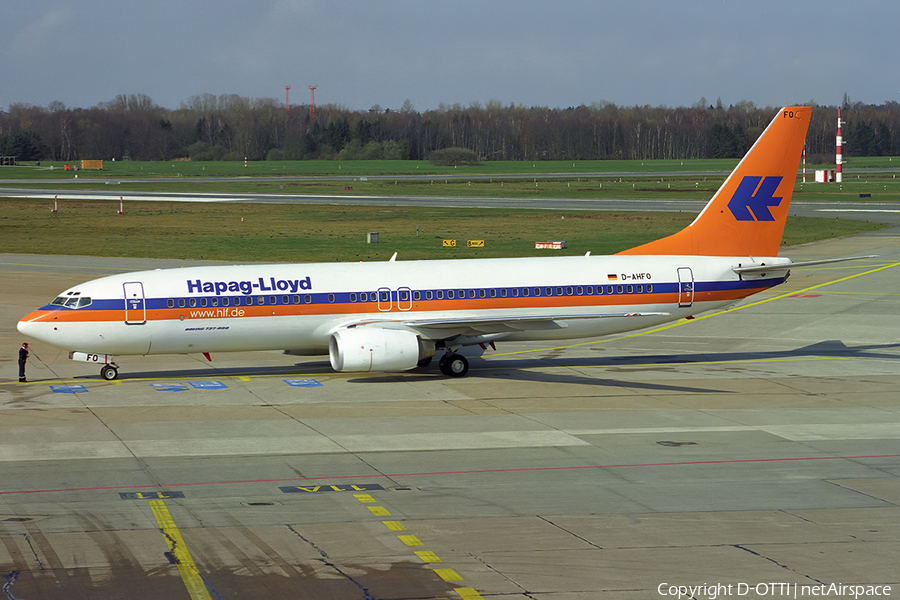 Hapag-Lloyd Boeing 737-8K5 (D-AHFO) | Photo 567544