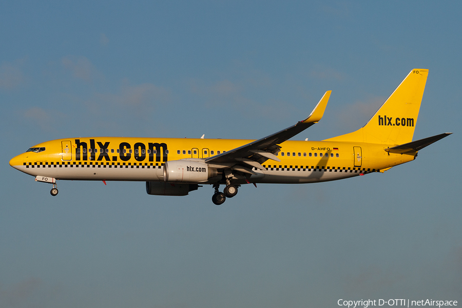 Hapag-Lloyd Express Boeing 737-8K5 (D-AHFO) | Photo 191790