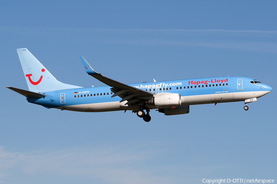 Hapagfly Boeing 737-8K5 (D-AHFR) | Photo 158190